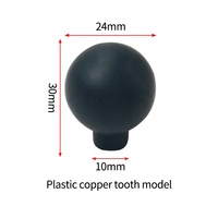 Kenop plastik bulat emas pegangan laci furnitur bola bulat kenop pintu pegangan laci furnitur kenop kabinet dapur