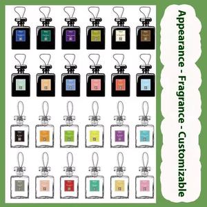 カスタマイズされた空気清浄車用フレグランスタブレット手作りブランド香水瓶ハンギングフレグランス,長続きするフレグランス - Product Image 6