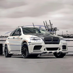 Kit de Carrocería Estilo Evo de FRP para E71 E72 <span class=keywords><strong>2017</strong></span>+ Facelift, Parachoques Delantero, Faldones Laterales Traseros, Alerón - Product Image 3