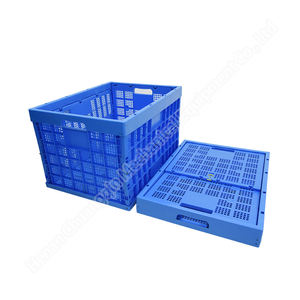 Cajas de plástico plegables para almacenamiento de huevos, verduras, frutas, cajas de transporte, cajas de plástico para huevos para frutas y verduras - Product Image 1