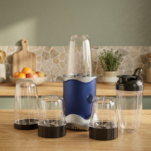 Licuadora Multifuncional de Alta Velocidad, Extractor de Jugos, Preparador de Smoothies, Diseño Compacto para Frutas, Batidos de Proteínas, Uso en la Cocina - Product Image 1