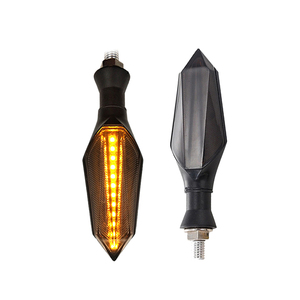 Feux de jour universels ADT pour moto, 12 LED, bleus, clignotants dynamiques jaunes, clignotants séquentiels à défilement - Product Image 4