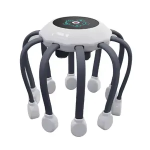 New arrivals Spider mềm rung thư giãn điện Silicone Massage Da Đầu massager đầu bạch tuộc Massager