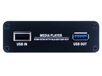 Decodificador de Video HDMI UVC H.265 y Reproductor Multimedia, Salida RTSP/RTMP a USB UVC y HDMI para Transmisión en Vivo y Señalización Digital