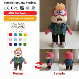 Fábrica de Peluches Personalizados: Muñecos de Personajes con Orejas de Gato y Overoles, Mercancía para Fans de Ídolos, Peluches Personalizados con Bajo MOQ - Product Image 3