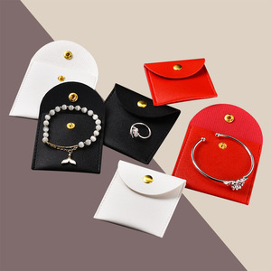 Custom Eco-Friendly Velvet Suede Microfiber Jewelry Bags for Earrings Rings Necklaces Durable Recyclable <b>Textile</b> <b>Packaging</b> - Product Image 4
