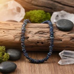Natura Ethiopian Opal Polished Rough Black Fire Gemstone <b>Beads</b> 14" Strand Premium Third Party Certified Natural Healing <b>Crystal</b> - Product Image 3