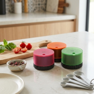 <span class=keywords><strong>Timer</strong></span> da Cucina Meccanico Ecologico in Plastica a Forma di Cilindro, Conto alla Rovescia di <span class=keywords><strong>Un</strong></span>'Ora <span class=keywords><strong>per</strong></span> Cucinare e Studiare - Product Image 1