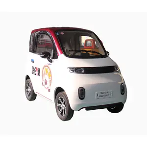 KEYU 2023 new arrivals automobile left-hand driving electric car mini family electric sedan cars