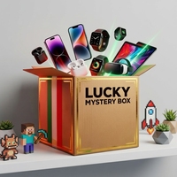 Boîte mystère d'électronique de pointe 1-5 pièces, gadgets 3C aléatoires, écouteurs TWS, haut-parleur intelligent, coffret cadeau OEM ODM