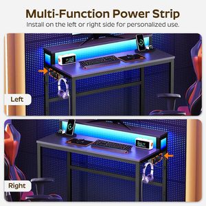 2025 Hot động cơ tốt nhất hiện Đại Nội thất văn phòng nâng máy tính điện đứng lên bàn máy tính RGB ánh sáng chơi game Bàn - Product Image 5