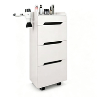 Armoire à outils contemporaine de luxe en MDF pour salon de coiffure, atelier, rangement pour coiffeur, banc de coupe, chariot de salon