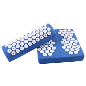 Gym Yoga Massager Acupuncture Mat Acupressure Mat With Pillow Set