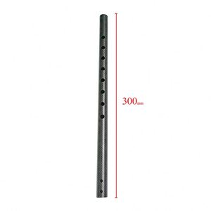 Tubo Perforado de Fibra de Carbono SHENYU 3K de Alta Resistencia y Ligero de 5 mm para Estructuras de Drones FPV, Montaje Solar y Estacas para Jardín Inteligente - Product Image 6