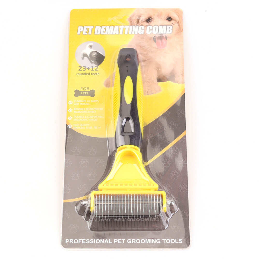 Yellow cardstock packaging