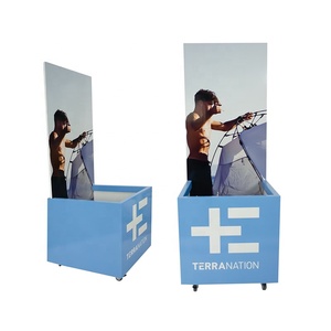 Giá để trưng bày bằng bìa cứng tổ ong tùy chỉnh cho đồ chơi búp bê, mỹ phẩm bán lẻ - Product Image 3