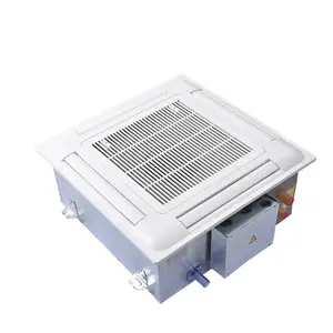 New Ceiling mounted 4-way Cassette Ceiling Air Conditioning 600cfm cassette fan coil unit Normal type