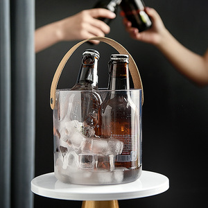 Factory Direct Sales Fruit Ice Bucket Transparent <strong>Mini</strong> Acrylic Ice Bucket - Product Image 3
