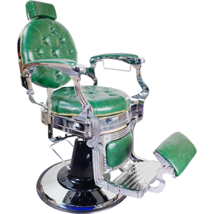 Fauteuil de Barbier Vintage Européen Rotatif, Chaise de Coiffure Professionnelle pour Salon, Chaise de Rasage pour Hommes - Product Image 5