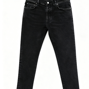 กางเกงยีนส์เดนิมผู้ชายสั่งตัดพิเศษ คุณภาพสูง ยืดหยุ่น ทรงแฟชั่น ขาดๆ สไตล์แบ็กกี้ พรีเมียม สตรีทแวร์ กางเกงลำลอง - Product Image 2