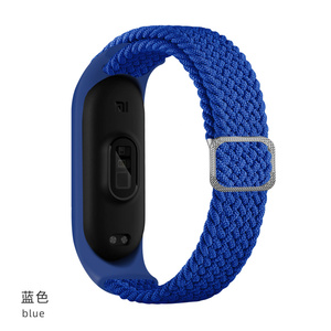 สายรัดข้อมือผ้าไนลอนยืดหยุ่นสีส้มสำหรับ Xiaomi <span class=keywords><strong>MI</strong></span> <span class=keywords><strong>Band</strong></span> <span class=keywords><strong>7</strong></span> 6 5 สายรัดแบบสปอร์ตระบายอากาศได้ดี สายรัดนาฬิกาอัจฉริยะแบบเปลี่ยนได้ - Product Image 4