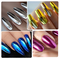 MEET ACROSS 7ml Base Top Coat Gel pour ongles Soak Off Nail Art Mirror Powder Top Coat Gel fonctionnel Vernis à ongles