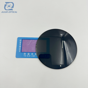 Precio de fábrica Tint Gradient Color Gafas de sol fotocromáticas Lentes 1,56 Photogrey Blue Cut UV420 Lentes ópticas - Product Image 5