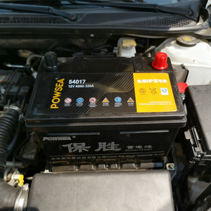 자동차 배터리 DIN40 12V 40Ah 유지 보수 무료 밀봉 납산 배터리 자동차 시동 정지 자동 배터리 충전식 - Product Image 6