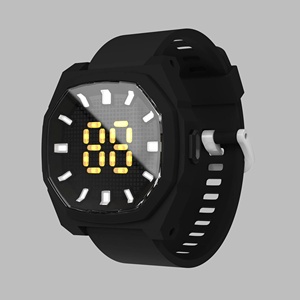 2022เข้ามาใหม่เด็กผลิตภัณฑ์ขายร้อนนำนาฬิกาดิจิตอล3D ตัวเลขขนาดใหญ่นาฬิกาอิเล็กทรอนิกส์กลางแจ้งไฟแฟลชของขวัญ - Product Image 2