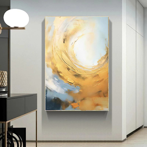 100% pintado a mano hermosa pintura <span class=keywords><strong>al</strong></span> óleo abstracta paisaje abstracto pared arte hogar dormitorio <span class=keywords><strong>comedor</strong></span> lienzo pintura - Product Image 2
