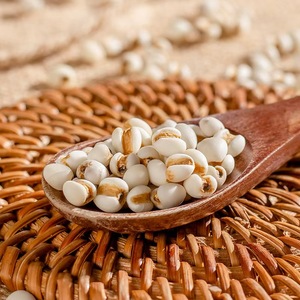 Graines de Job's Tears entières blanchies naturelles, orge perlée, 25 kg, qualité <span class=keywords><strong>A</strong></span>, vente en gros en vrac pour porridge - Product Image 1