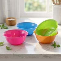 Bol à salade en plastique en gros, directement de l'usine, pour les fêtes et les repas
