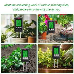 Tester del Suolo 6 in 1, Misuratore di EC del Terreno, Analizzatore Digitale del Suolo per Fiori, Acqua e Frutta - Product Image 4