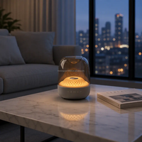 Enceinte Extérieure Étanche pour Jardin et Terrasse, Vente en Gros, Enceinte Portable, Mini Subwoofer Domestique, Douche, 4*20W RGB Ambiance Salle de Bain