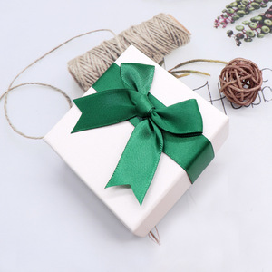 High Grade Custom Logo <b>Bow</b> Jewelry Box Set Luxury Earrings Ring Pendant Jewelry Packaging <b>Gift</b> Box With <b>Bow</b> Ribbon - Product Image 6
