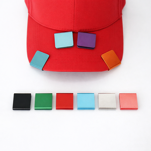 Clips de casquette de golf personnalisés en acier inoxydable et aluminium, clips de bord de casquette en gros pour la promotion sportive, gravure laser avec logo personnalisé - Product Image 2