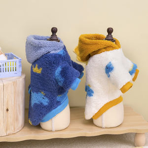 Vêtements pour chien, automne et hiver, nouveau modèle ours <span class=keywords><strong>en</strong></span> peluche avec anneau de traction, vêtements pour animaux de compagnie, petit chien, peut porter un <span class=keywords><strong>pull</strong></span> étoile dragon - Product Image 3