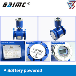Débitmètre électromagnétique intelligent GAIMC GMF100 DN10 à DN2200, précision <span class=keywords><strong>de</strong></span> 0,5 % pour l'eau, les eaux usées et les boues - Product Image 5