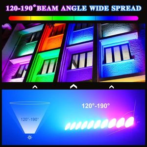 Barra <span class=keywords><strong>de</strong></span> Luces LED para DJ <span class=keywords><strong>de</strong></span> 10 LED y 120 W, 4 en 1, RGBW, Matriz <span class=keywords><strong>de</strong></span> Luces DMX512, Luz <span class=keywords><strong>de</strong></span> Escenario Activada por Sonido para Eventos, Bodas, Discotecas, Fiestas - Product Image 4