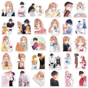 50PCS Venta directa de fábrica de pegatinas de despertar <span class=keywords><strong>sexual</strong></span> periférico de cómic de dibujos animados, pegatinas para equipaje y cuaderno - Product Image 3