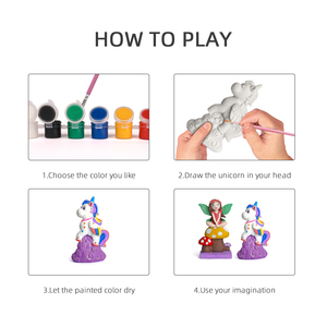 Kit di Pittura Unicorno Fai-da-Te 20212021, <span class=keywords><strong>Giocattoli</strong></span> Educativi e Artigianali per Bambini - Product Image 5