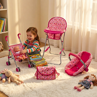 Fei Li – lot de 4 en 1 N Play, ensemble de jeu de luxe pour bébé, jouets pour filles, accessoires de poupée