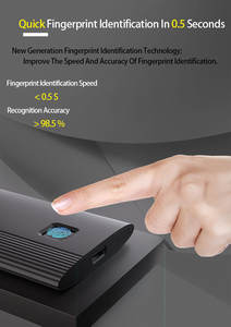 256GB 512GB 1テラバイト指紋暗号化USB3.2Type-CモバイルポータブルディスクDur Externe外付けSSDソリッドステートディスクハードドライブ - Product Image 3