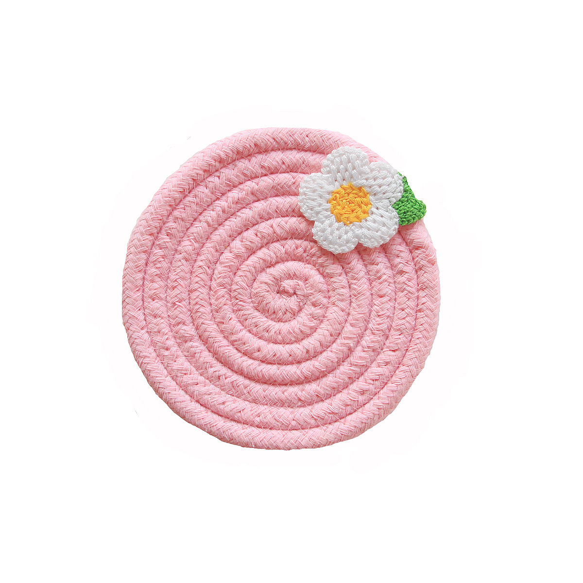 Tapete de flores pequeñas rosa y blanco.