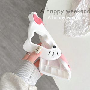 <span class=keywords><strong>Hello</strong></span> <span class=keywords><strong>Kitty</strong></span> Mèo Phim Hoạt Hình Mới Dễ Thương Cô Gái Trái Tim Đầy Đủ Gói Chống Drop Silicone Bảo Vệ Trường Hợp Đối Với iPhone - Product Image 3