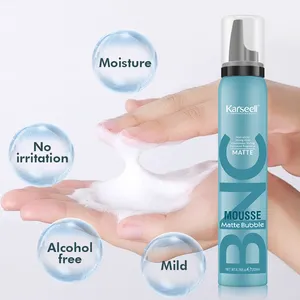 Karseell sản phẩm tốt nhất nhãn hiệu riêng dầu Argan xoăn tóc giả tóc Mousse tạo kiểu bọt cho bím tóc tạo kiểu tóc Mousse