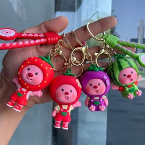 ลิซ่า ขายดี ของใหม่ ตุ๊กตาการ์ตูนเกาหลี พอโรโร่ บีเวอร์ พวงกุญแจพีวีซีน่ารัก พวงกุญแจลูปปี้ - Product Image 4