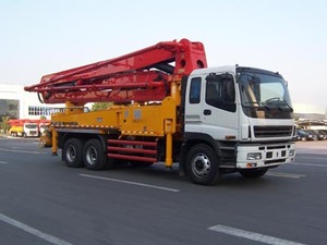 Pompe à béton pliante RZ à 5 sections de 38,1 m, <span class=keywords><strong>prix</strong></span> usine, SYG5260THB 390C-10 pour les infrastructures municipales - Product Image 5