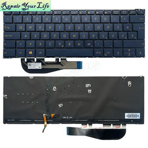 Teclado Retroiluminado WB Seville para Portátil Asus ZenBook UX390 UX390UA UX390U 0KNB0-D609WB00, Nuevo, Original, Distribución QWERTZ - Product Image 1