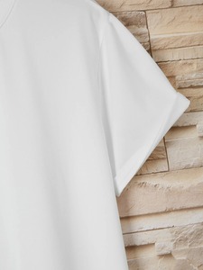 Camisetas de cuello redondo de color liso para hombre, camisetas casuales para hombre, fábrica de ropa, personalización disponible.F10 - Product Image 4